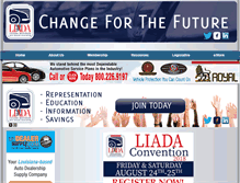 Tablet Screenshot of louisianaiada.com